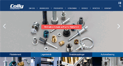 Desktop Screenshot of collycomponents.se